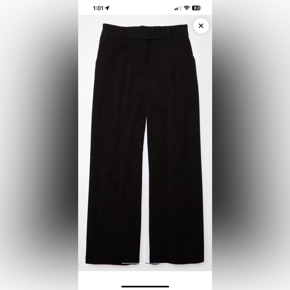 Wide leg trousers